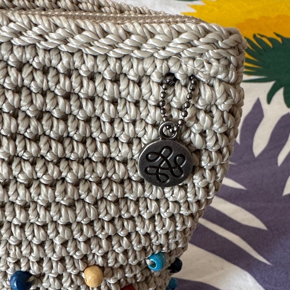 The Sak Beige Crochet Bag with Colorful Beads - Picture 6 of 9